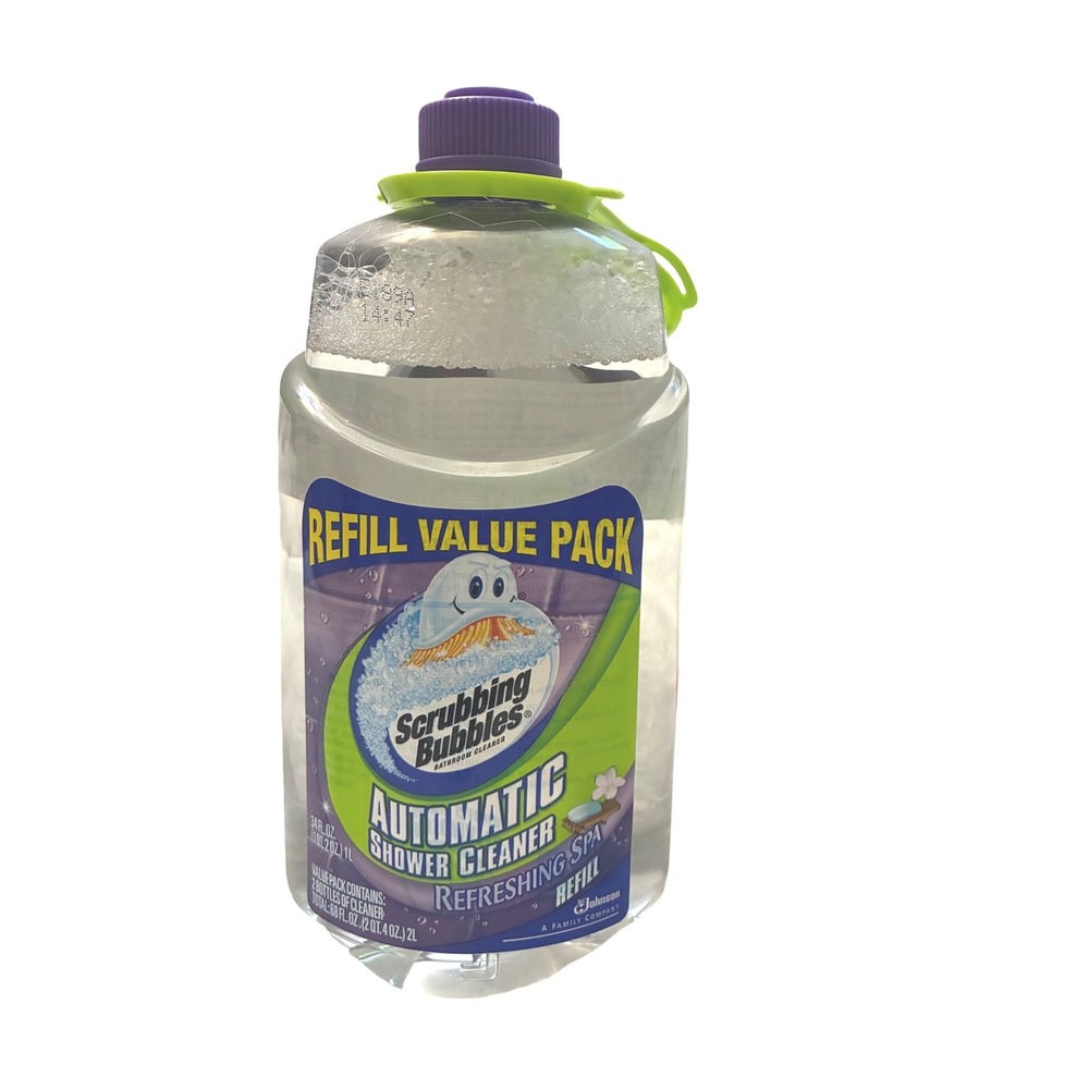Scrubbing Bubbles Automatic Shower‎ Cleaner Refill Refreshing Spa 34 oz Bottle